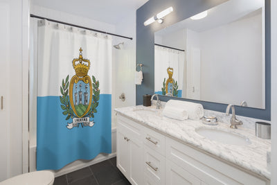 SAN MARINO Shower Curtains