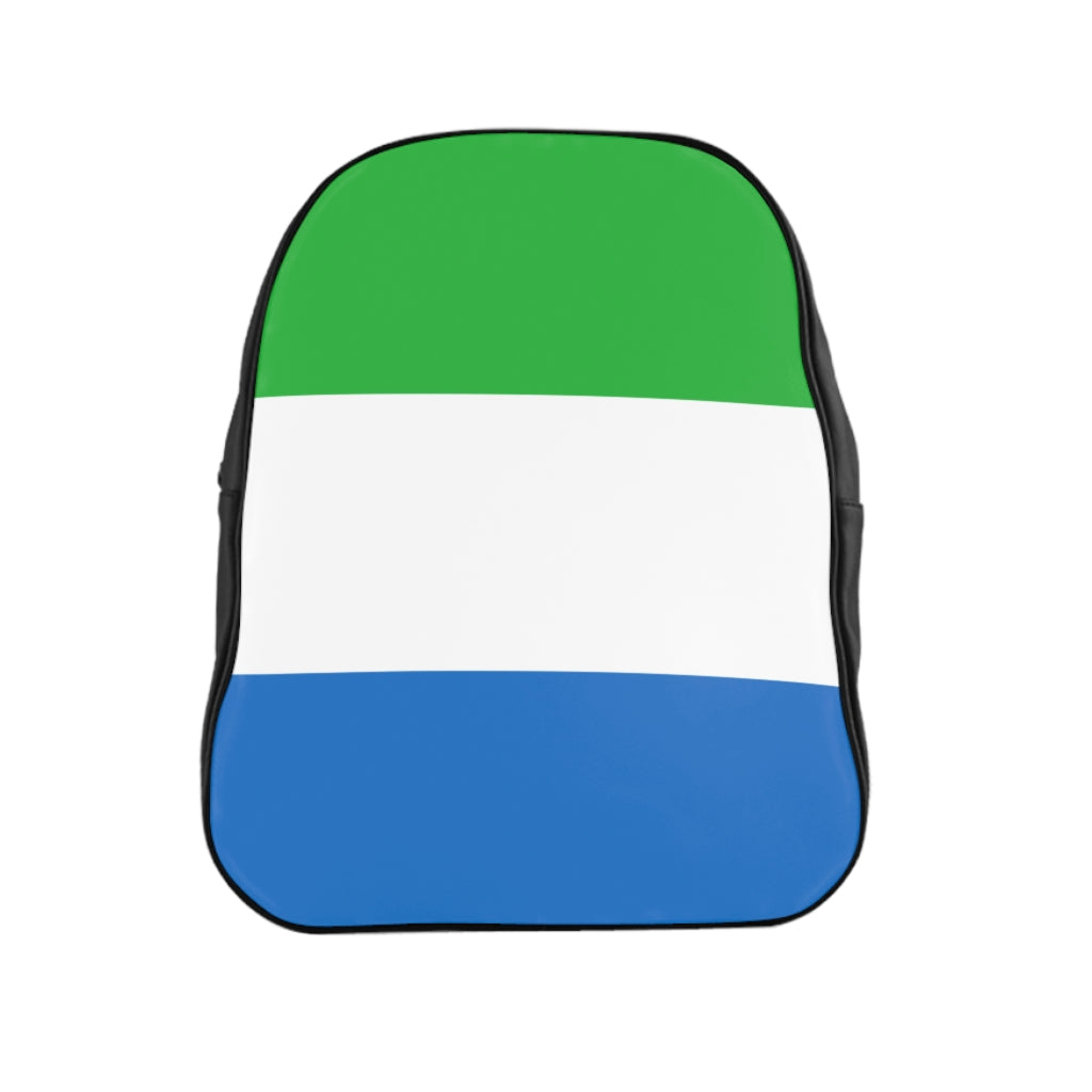 SIERRA LEONE FLAG School Backpack