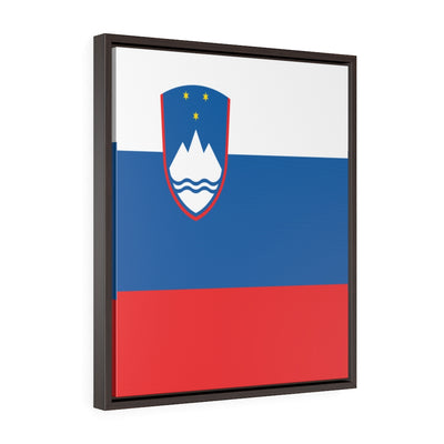 SLOVENIA Vertical Framed Premium Gallery Wrap Canvas