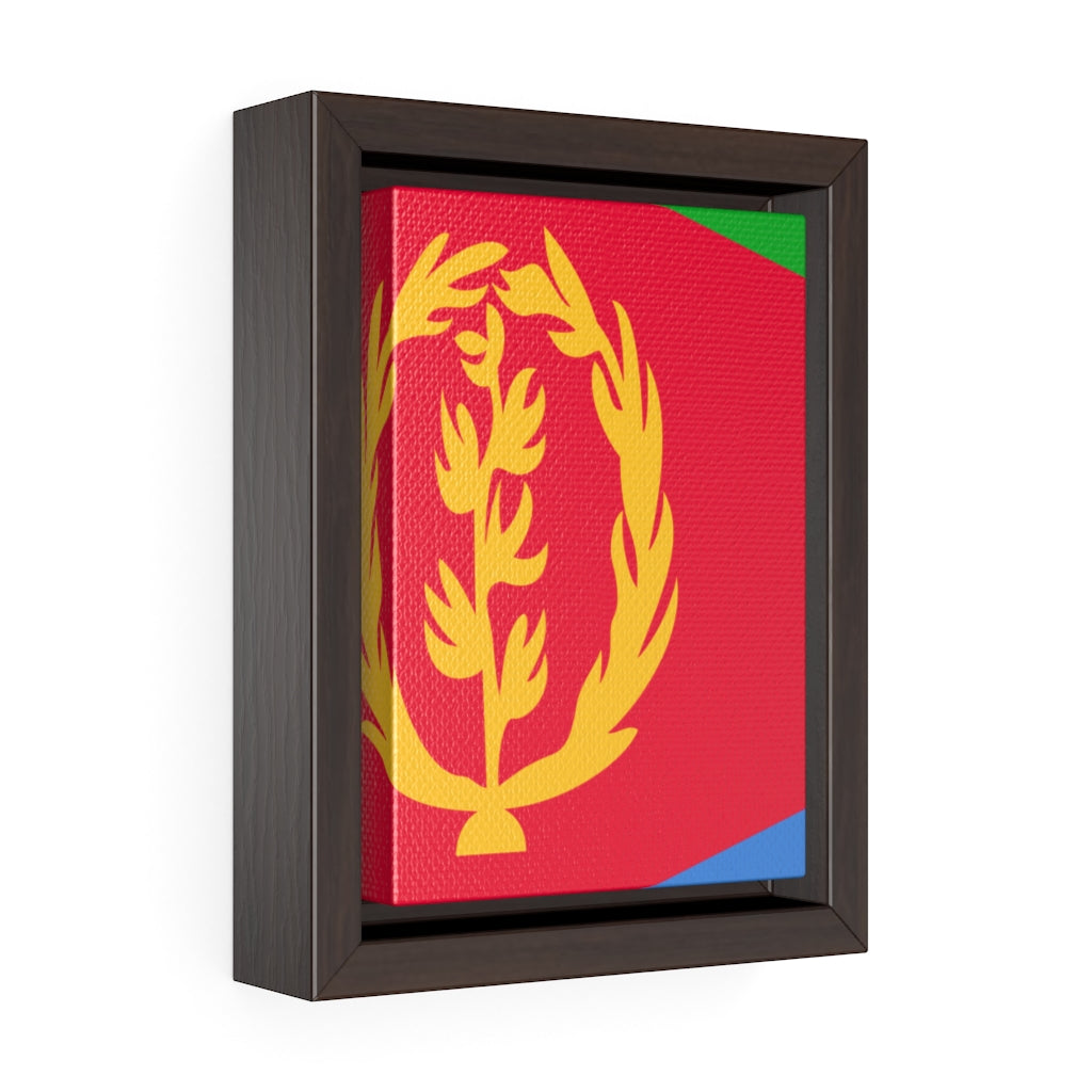 ERITREA Vertical Framed Premium Gallery Wrap Canvas