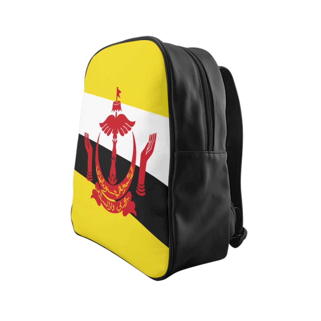 BRUNEI FLAG School Backpack