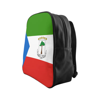 EQUATORIAL GUINEA FLAG School Backpack