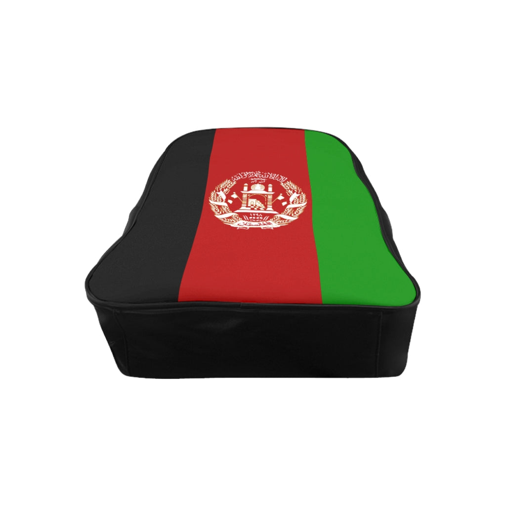 Afghanistan flag School Backpack