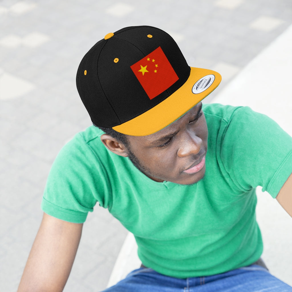 CHINA Unisex Flat Bill Hat