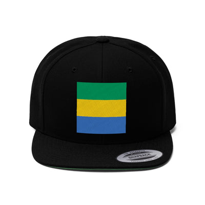 GABON Unisex Flat Bill Hat