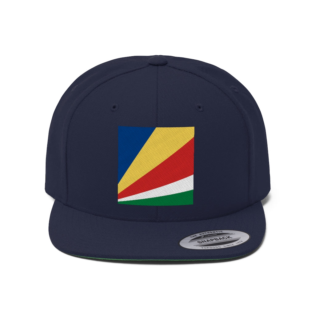 SEYCHELLES Unisex Flat Bill Hat