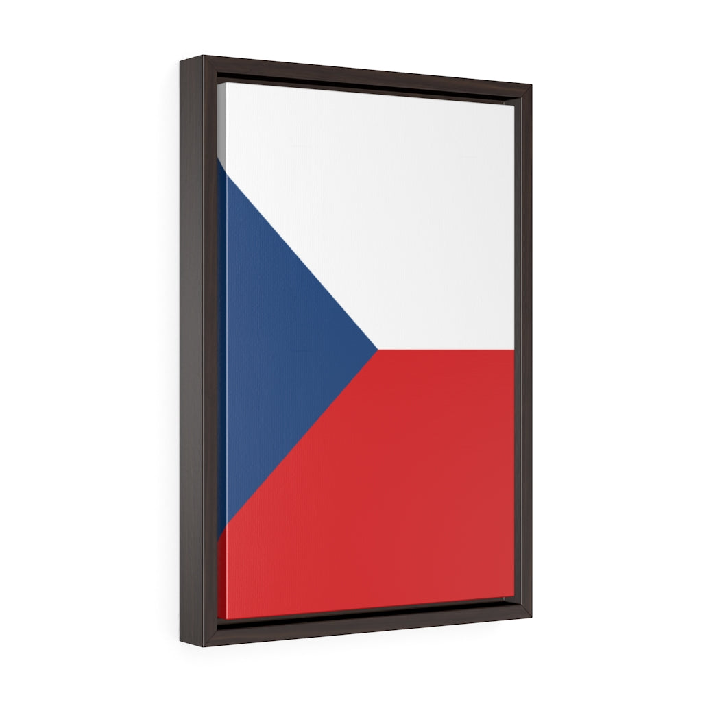 CZECH Vertical Framed Premium Gallery Wrap Canvas