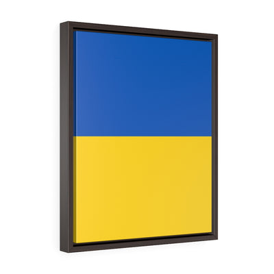 UKRAINE Vertical Framed Premium Gallery Wrap Canvas