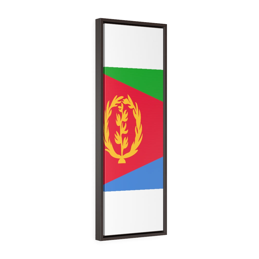 ERITREA Vertical Framed Premium Gallery Wrap Canvas