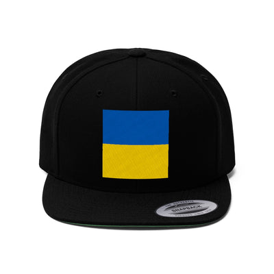 UKRAINE Unisex Flat Bill Hat