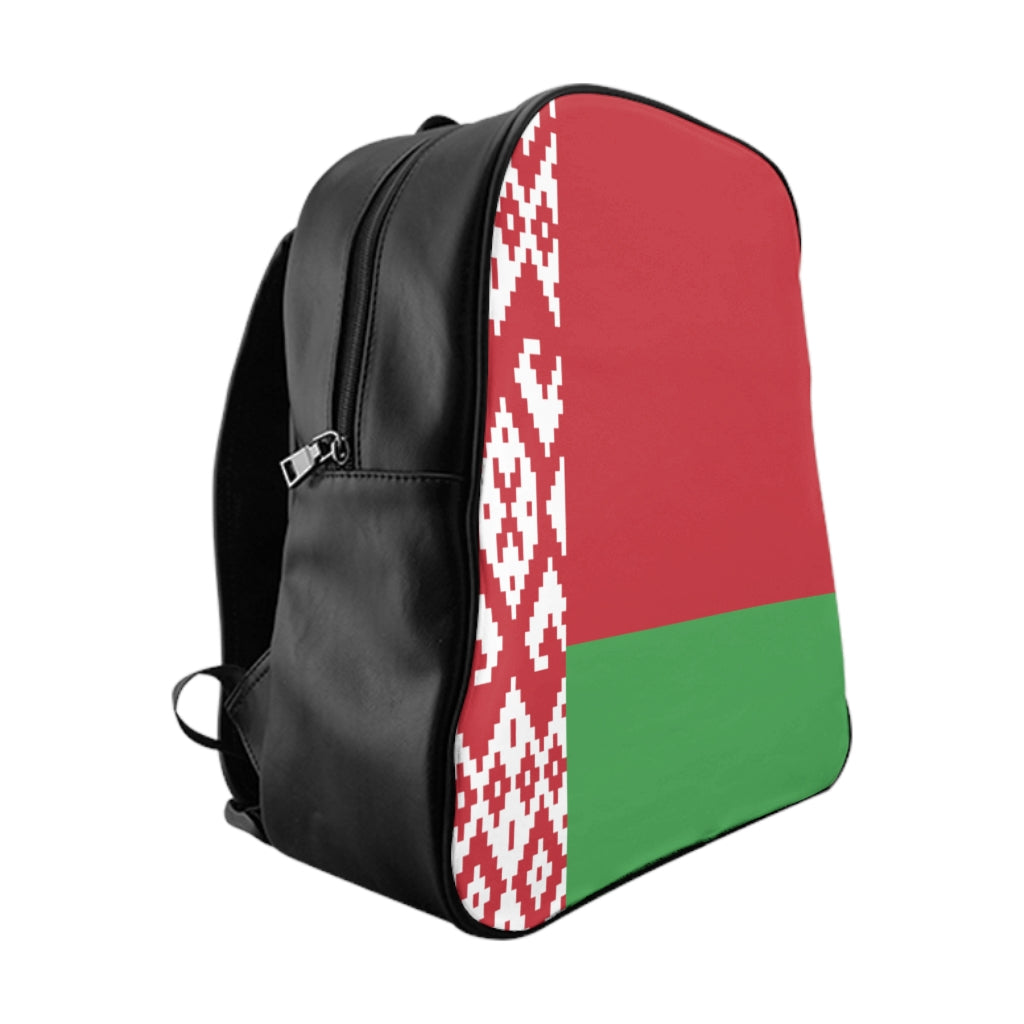 BELARUS FLAG School Backpack