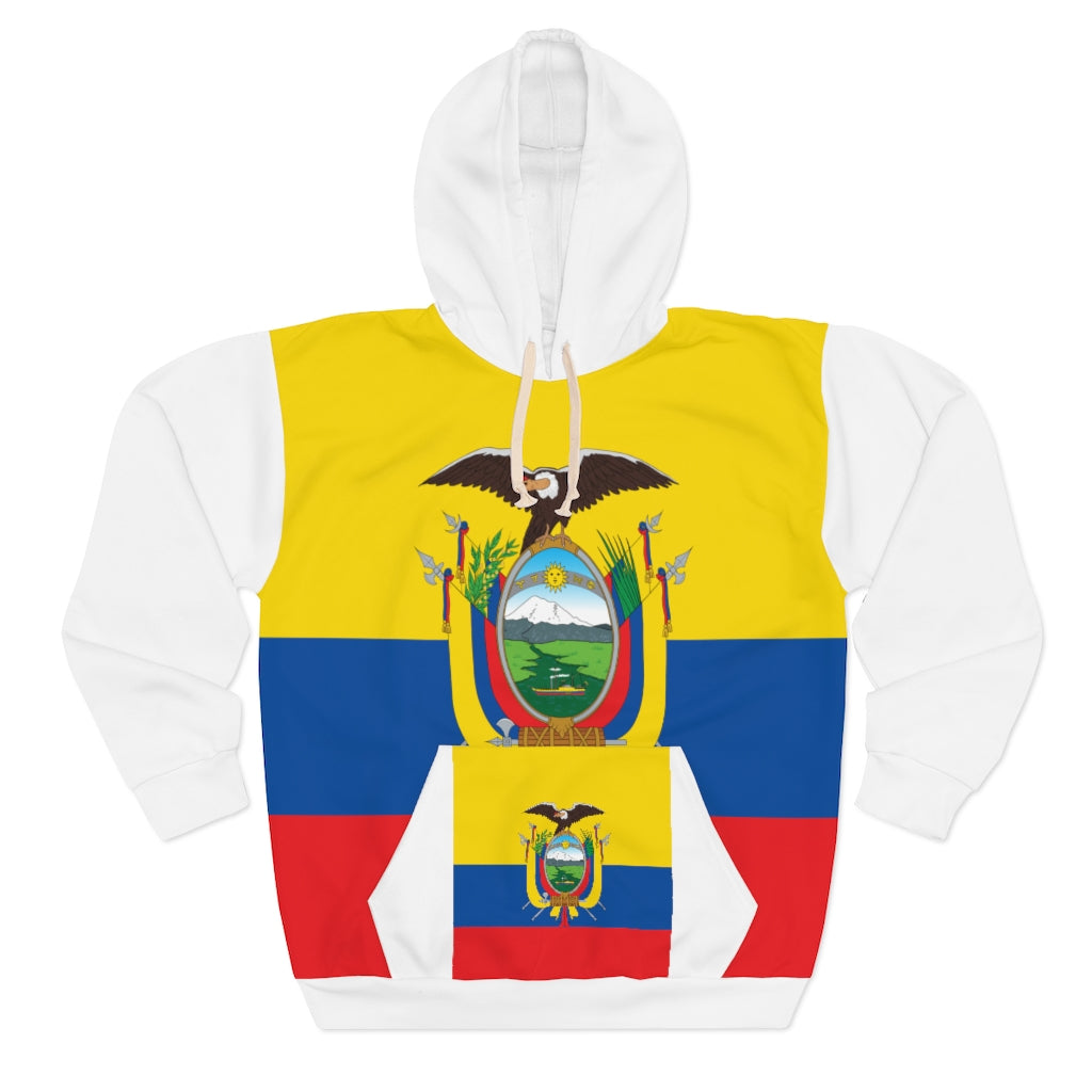 Ecuador AOP Unisex Pullover Hoodie