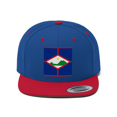 ST. EUSTATIUS Unisex Flat Bill Hat