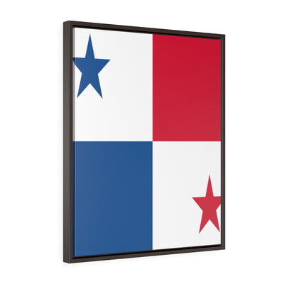 PANAMA Vertical Framed Premium Gallery Wrap Canvas