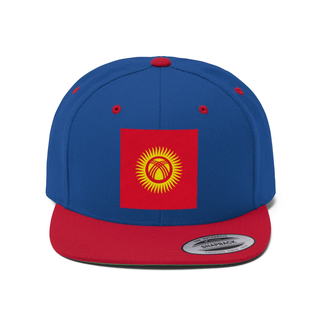 KYRGYZSTAN Unisex Flat Bill Hat