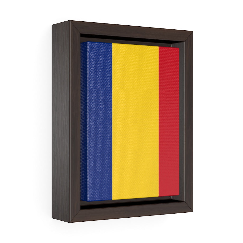 ROMANIA Vertical Framed Premium Gallery Wrap Canvas