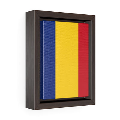 ROMANIA Vertical Framed Premium Gallery Wrap Canvas