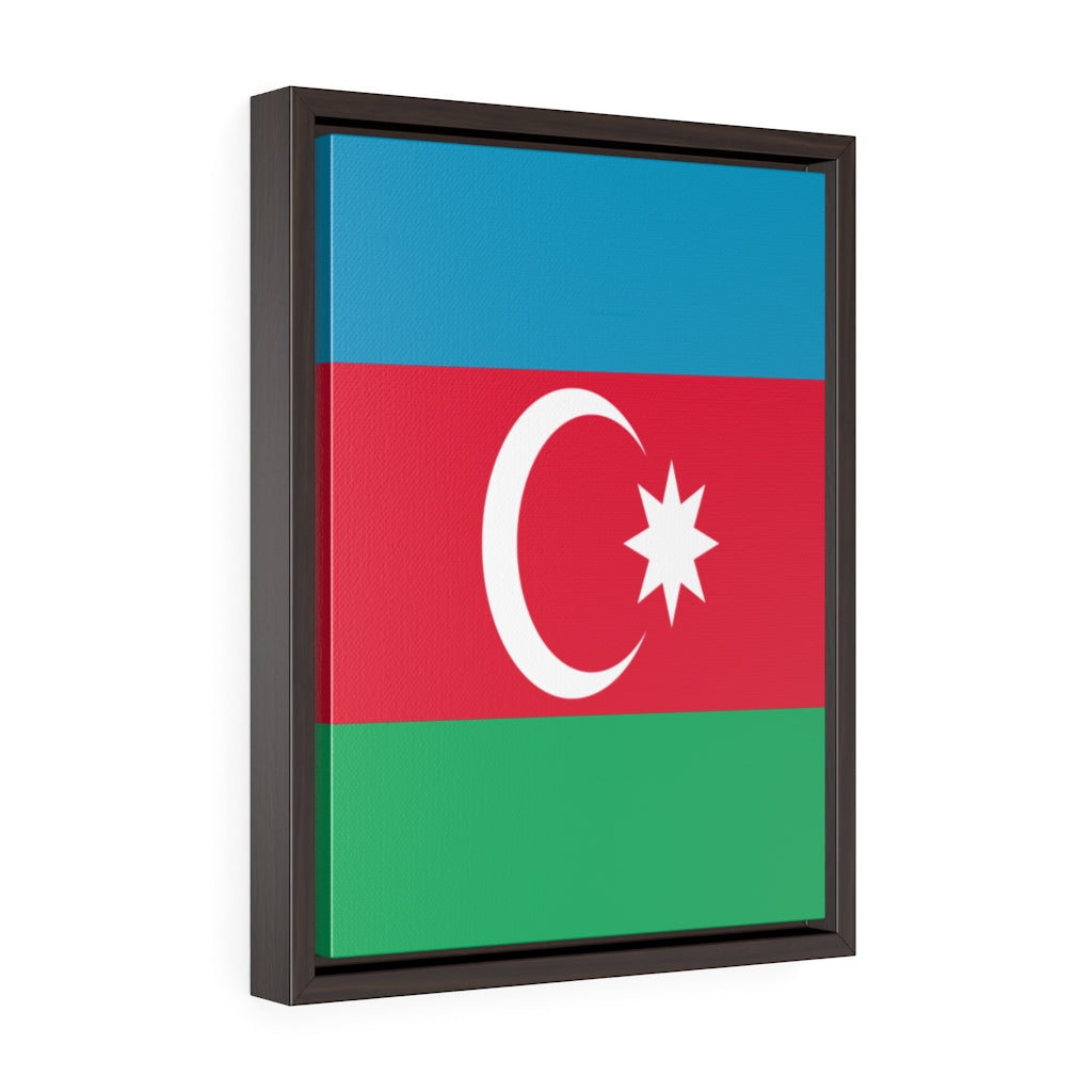 AZERBAIJAN Vertical Framed Premium Gallery Wrap Canvas