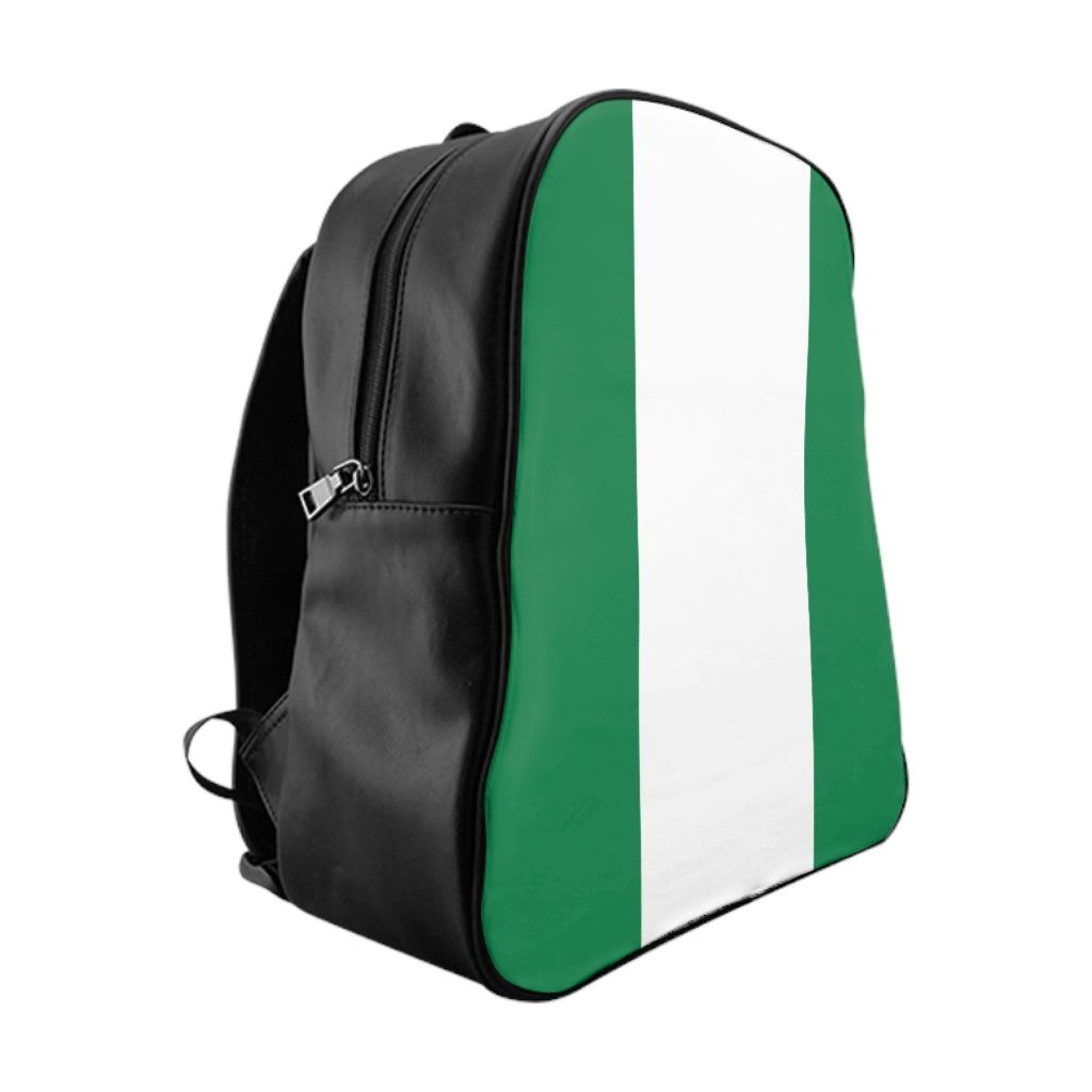 NIGERIA FLAG School Backpack