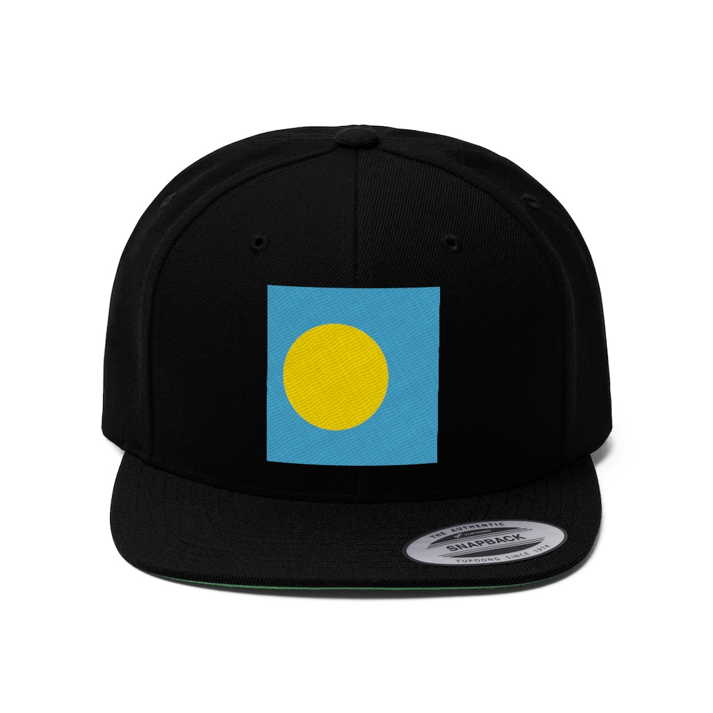 PALAU Unisex Flat Bill Hat