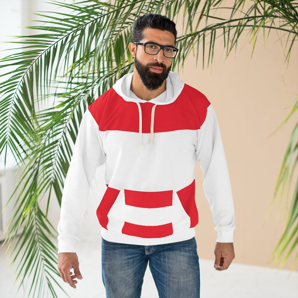 Austria AOP Unisex Pullover Hoodie