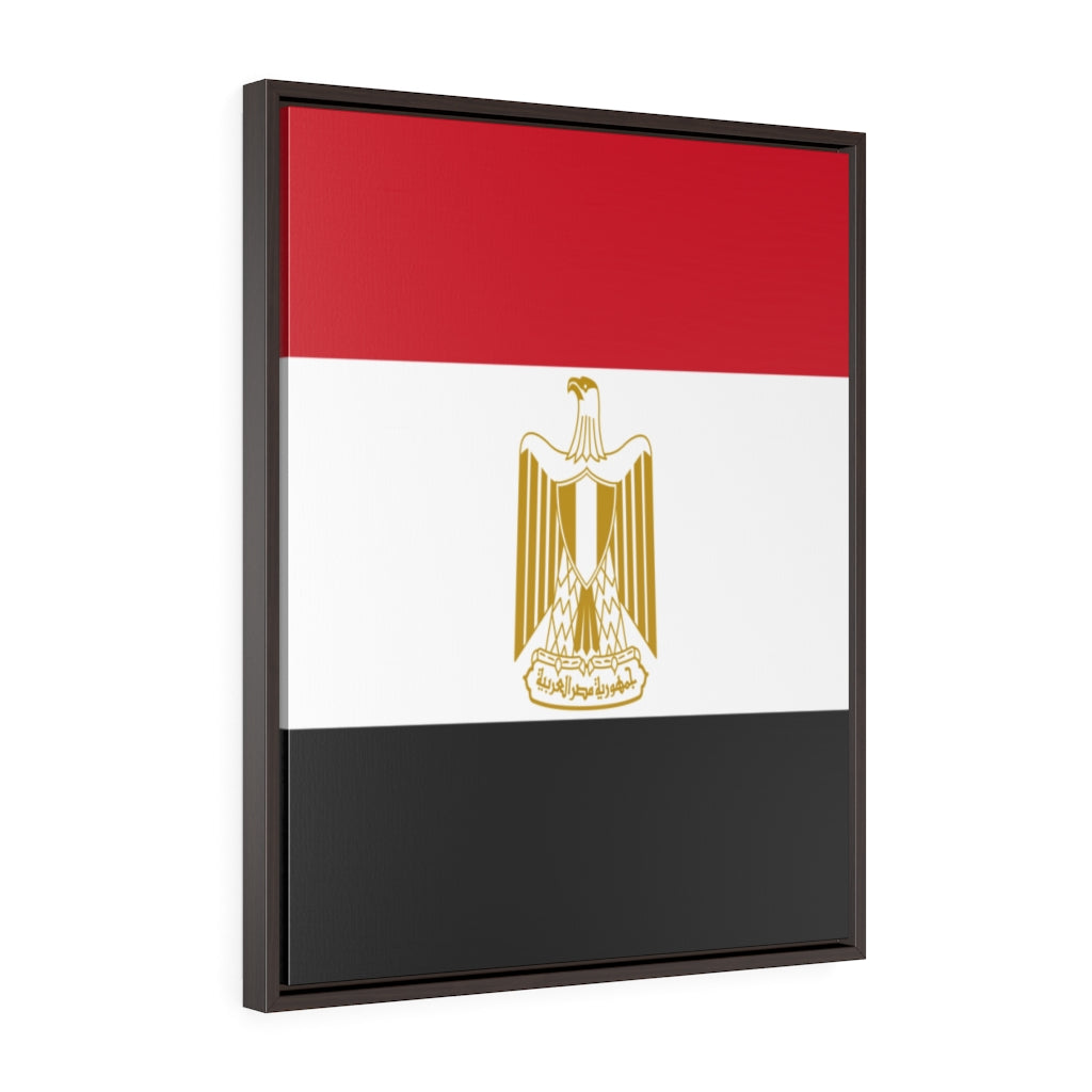 EGYPT Vertical Framed Premium Gallery Wrap Canvas