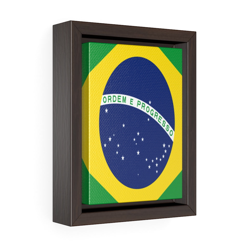 BRAZIL Vertical Framed Premium Gallery Wrap Canvas