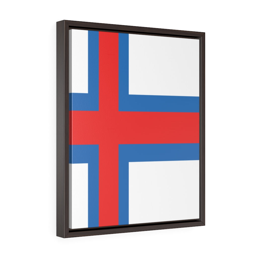 FAROE Vertical Framed Premium Gallery Wrap Canvas