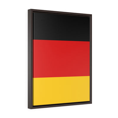 GERMANY Vertical Framed Premium Gallery Wrap Canvas