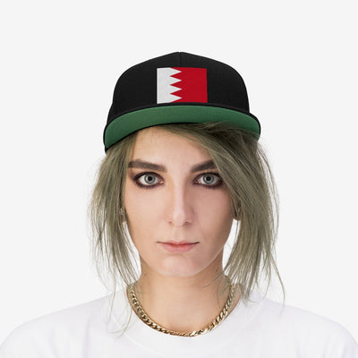 BAHRAIN Unisex Flat Bill Hat