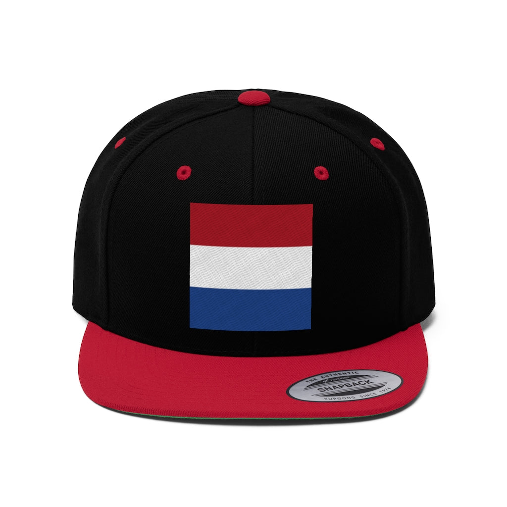 NETHERLANDS Unisex Flat Bill Hat