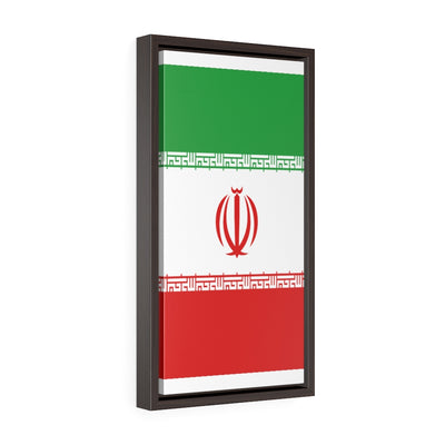 IRAN Vertical Framed Premium Gallery Wrap Canvas