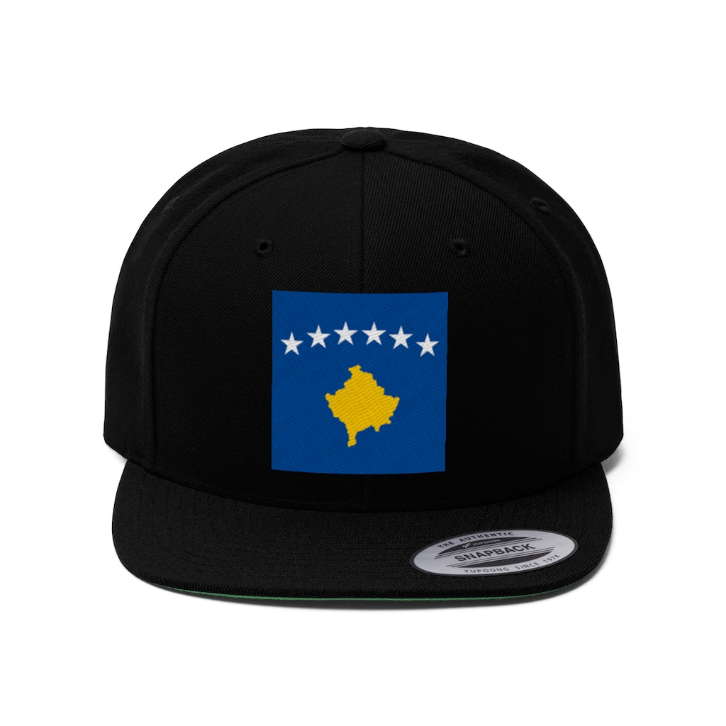 KOSOVO Unisex Flat Bill Hat