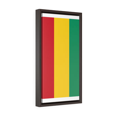 GUINEA Vertical Framed Premium Gallery Wrap Canvas