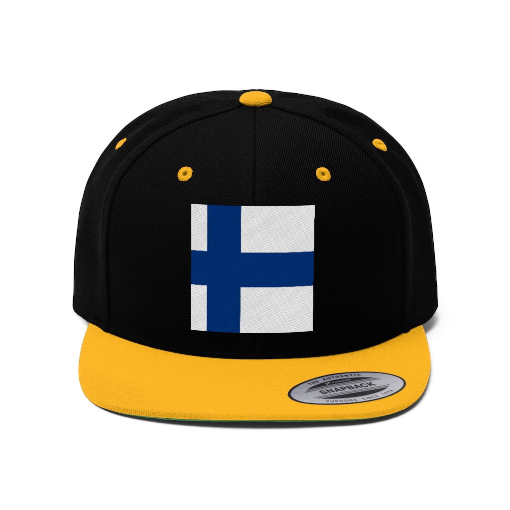 FINLAND Unisex Flat Bill Hat