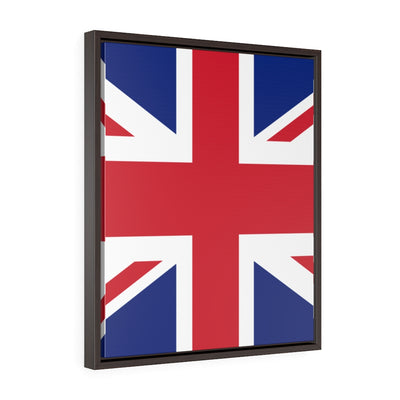 united kingdom Vertical Framed Premium Gallery Wrap Canvas