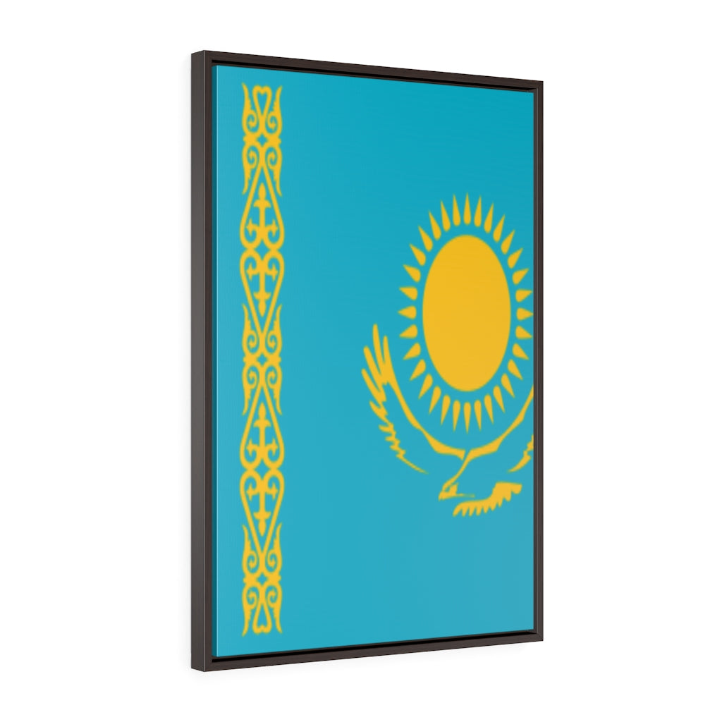 KAZAKHSTAN Vertical Framed Premium Gallery Wrap Canvas