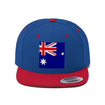 AUSTRALIA Unisex Flat Bill Hat