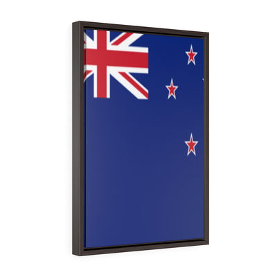 NEW ZEALAND Vertical Framed Premium Gallery Wrap Canvas