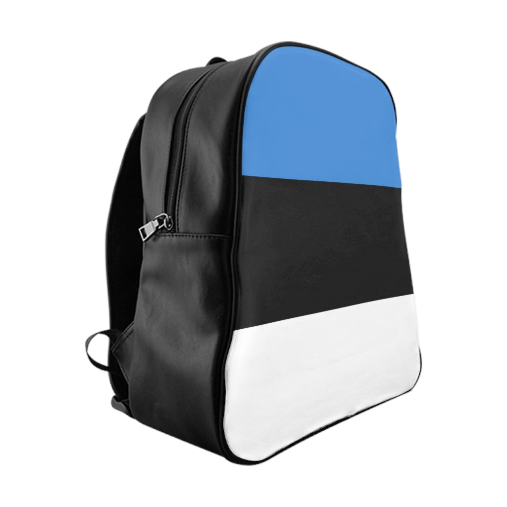 ESTONIA FLAG School Backpack