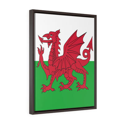 WALES Vertical Framed Premium Gallery Wrap Canvas