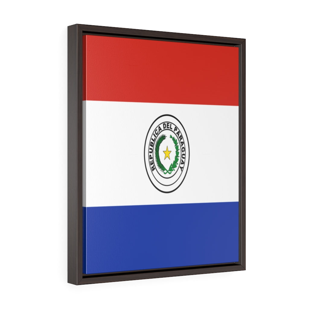 PARAGUAY Vertical Framed Premium Gallery Wrap Canvas