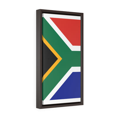 SOUTH AFRICA Vertical Framed Premium Gallery Wrap Canvas