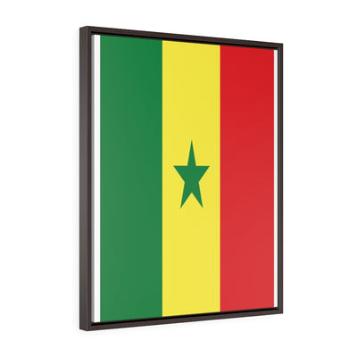 SENEGAL Vertical Framed Premium Gallery Wrap Canvas