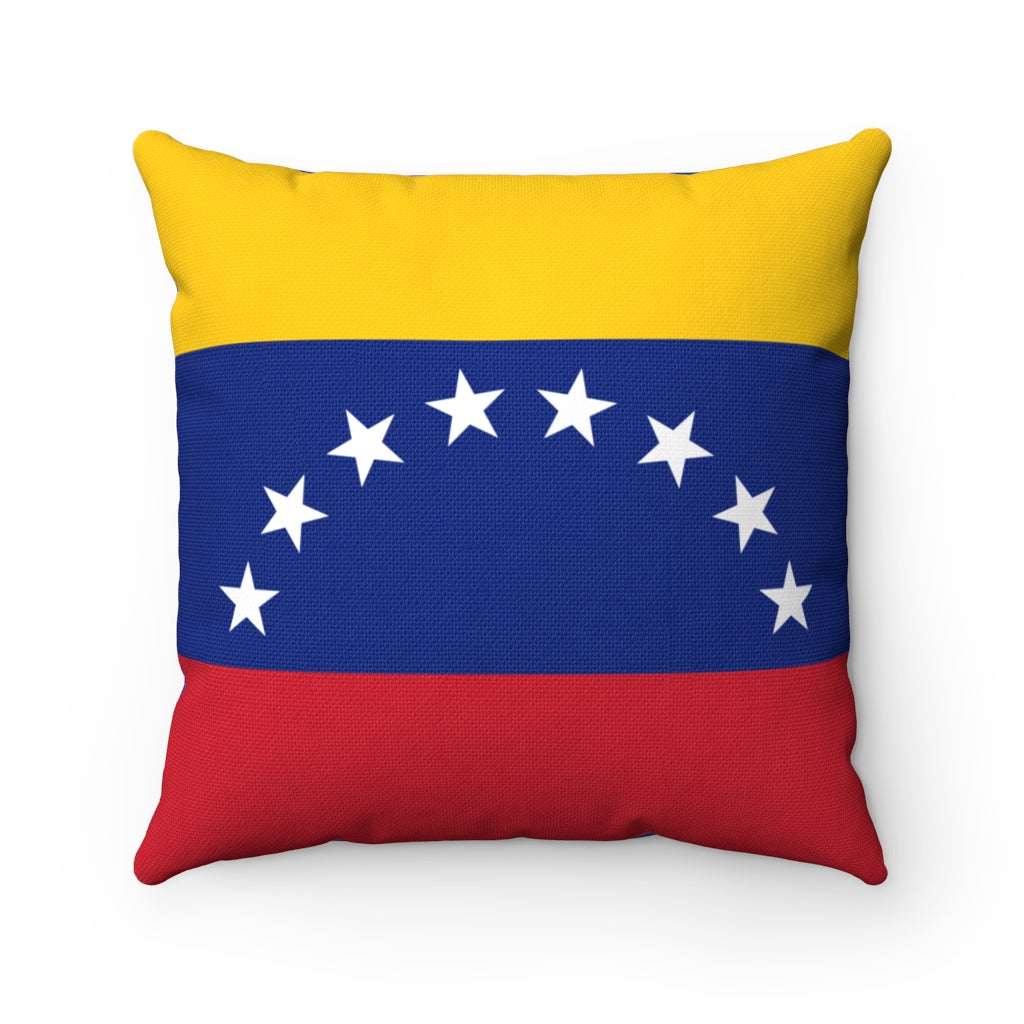 Venezuela flag Spun Polyester Square Pillow