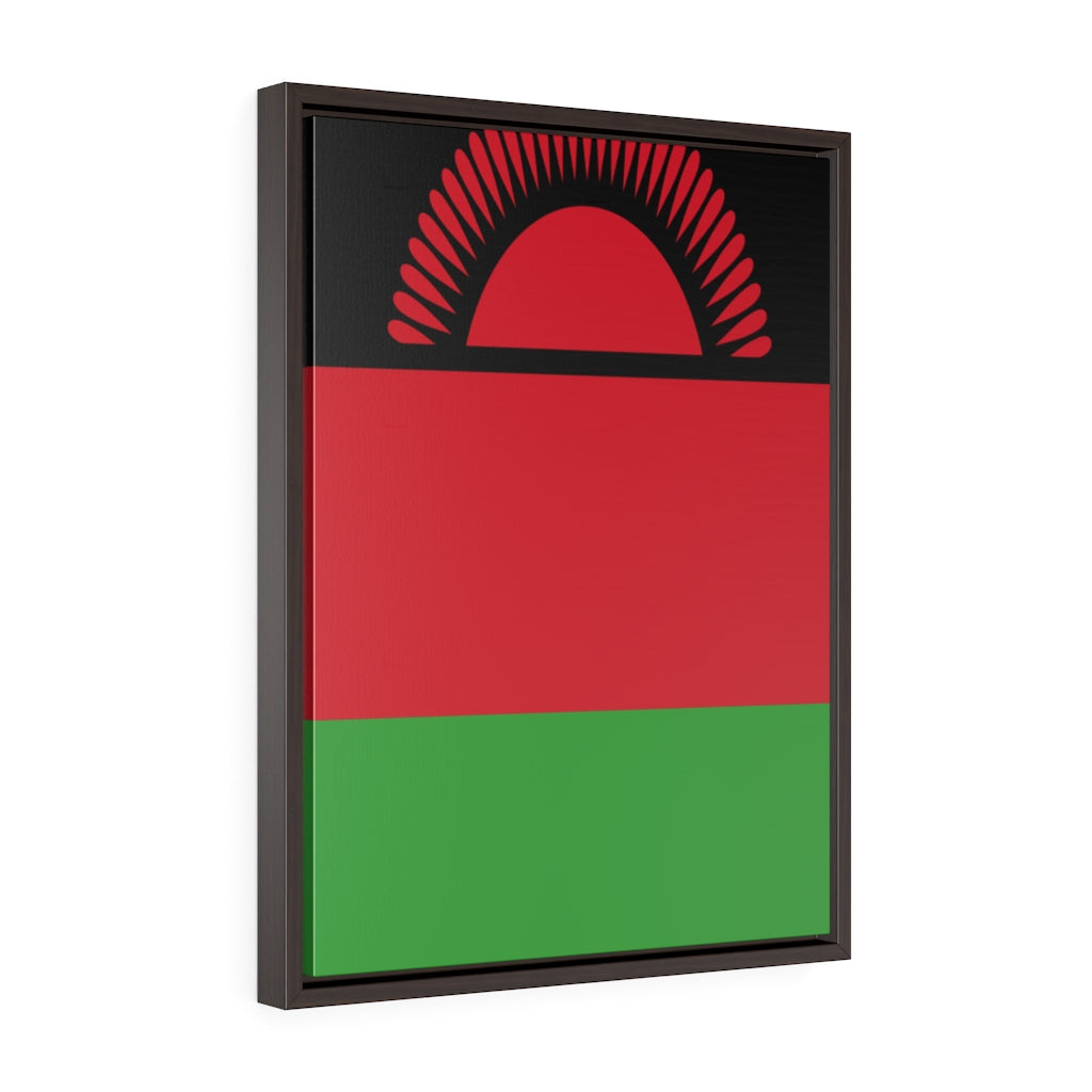 MALAWI Vertical Framed Premium Gallery Wrap Canvas