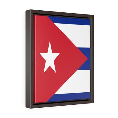 CUBA Vertical Framed Premium Gallery Wrap Canvas