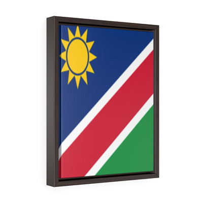 NAMIBIA Vertical Framed Premium Gallery Wrap Canvas