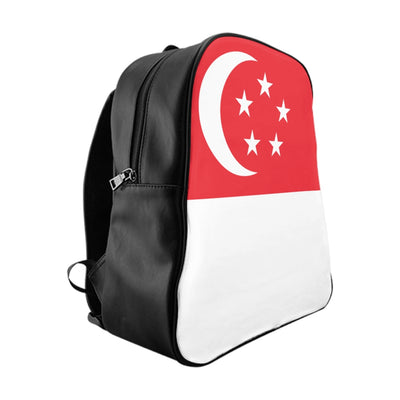 SINGAPORE FLAG School Backpack