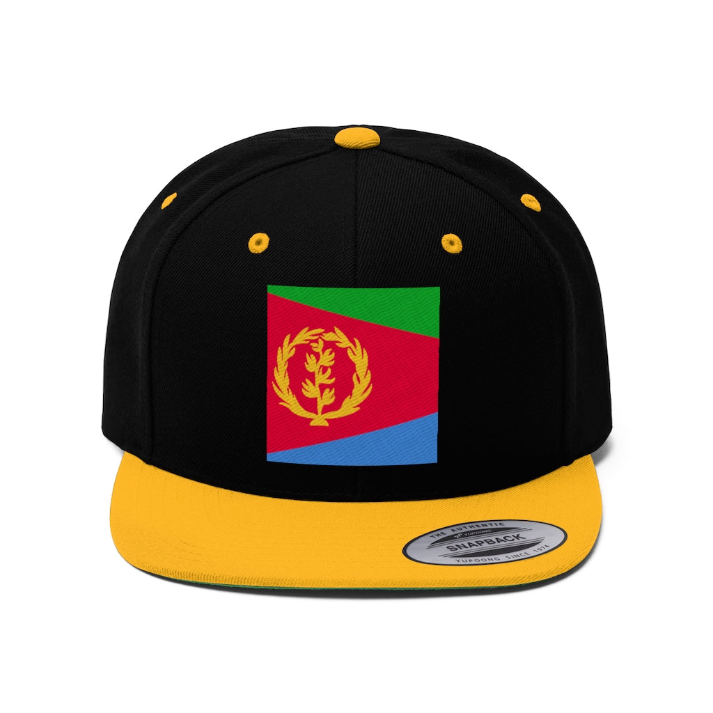 ERITREA Unisex Flat Bill Hat